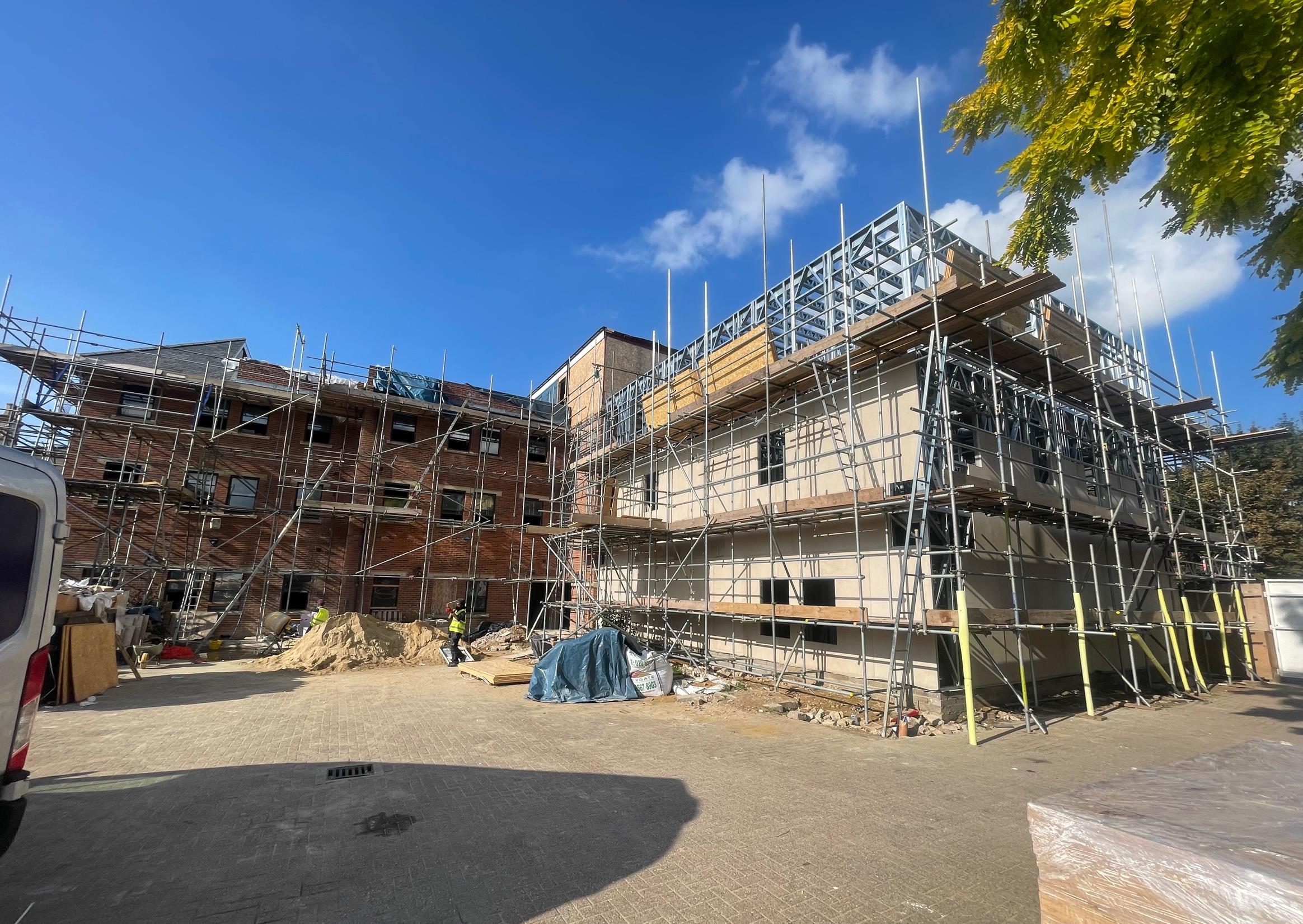 Large development ongoing