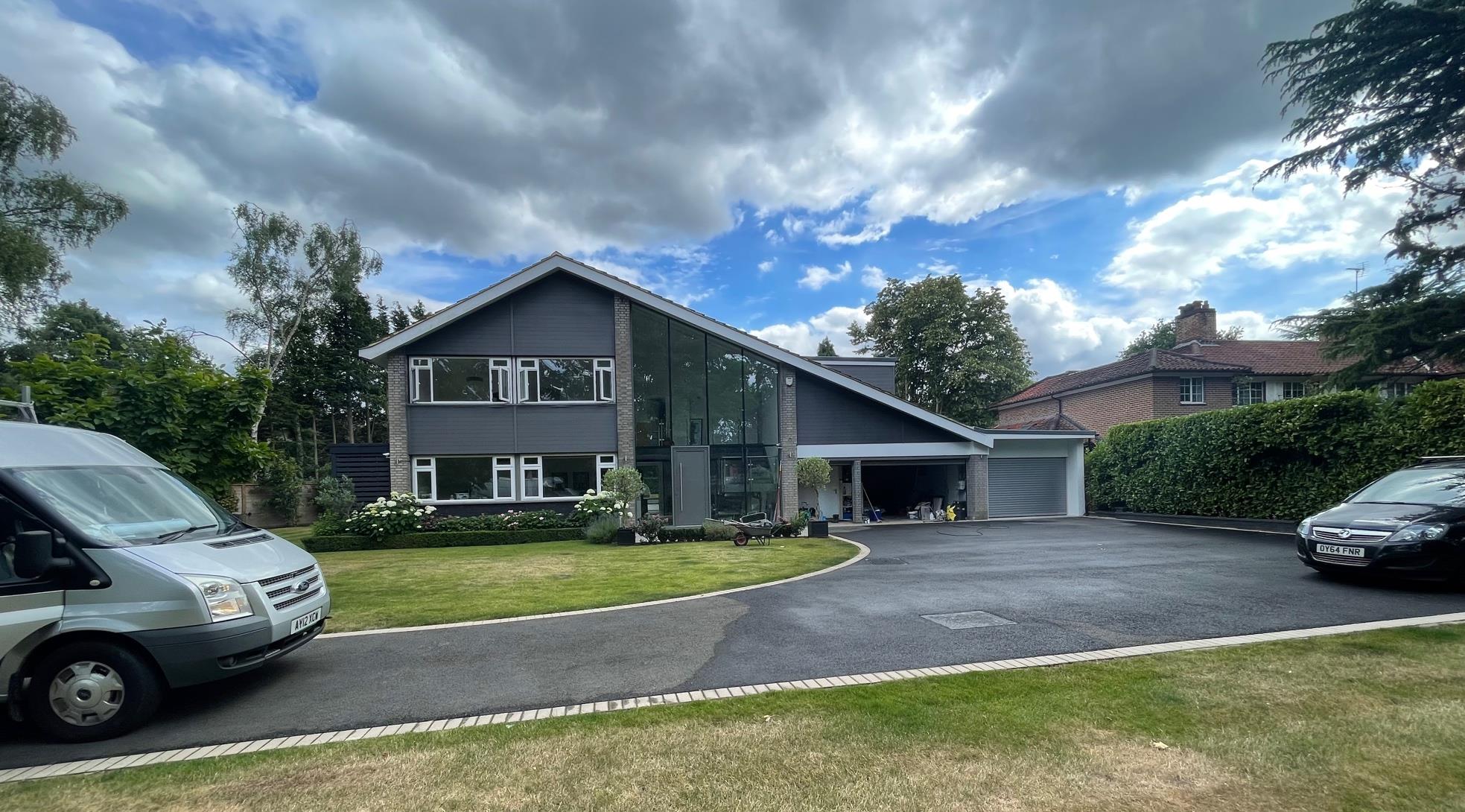 Hersham completed view